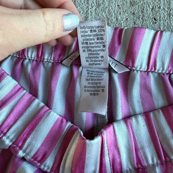 Victoria's Secret Pink Striped Sleep Shorts - Picture 3 of 6